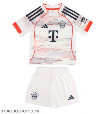 Bayern Munich Seconda Maglia Bambino 2025-26 Manica Corta (+ Pantaloni corti)